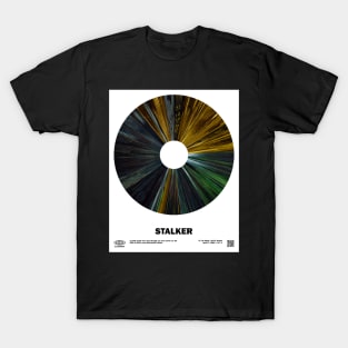 minimal_Stalker Warp Barcode Movie T-Shirt